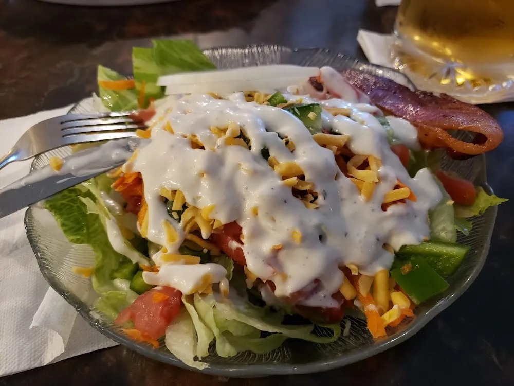 Dinner Salad w Ranch Dressing