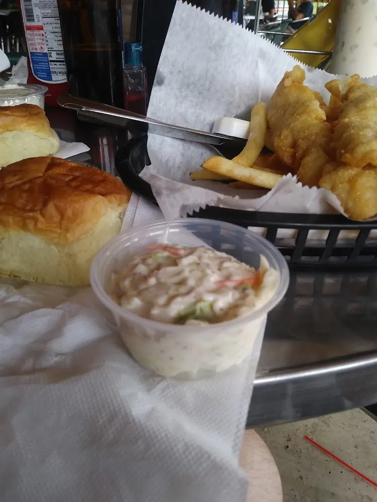 Fish with Slaw